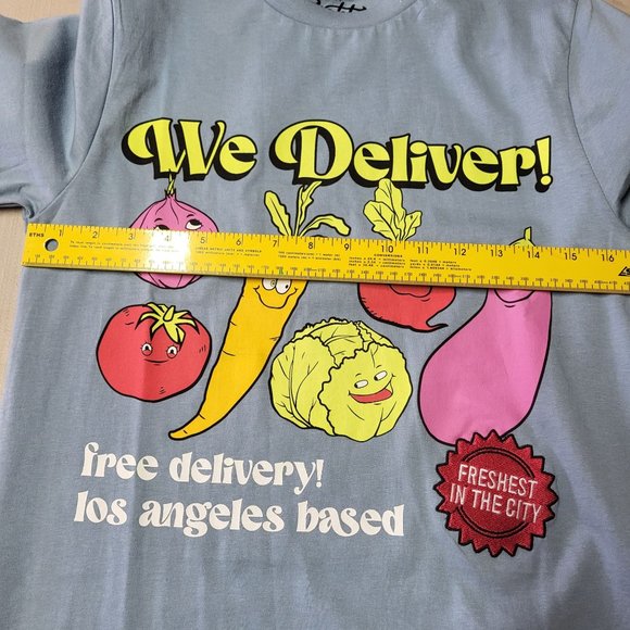 NWT Eighty Eight‎ Brand Graphic Tee We Deliver!  Small Shirt Men's Casual Top - Picture 7 of 10